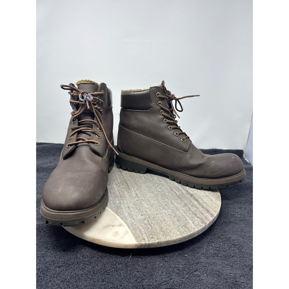 Dexter Men's Waterproof Brown Lace‎ Up Winter Work Boots Size 12 Construction